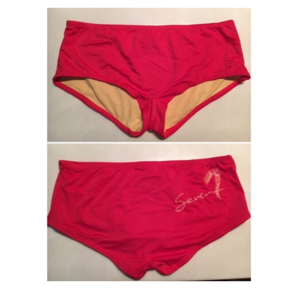 Seven7 Hipster Swim Bottom Booty Shorts Size 4